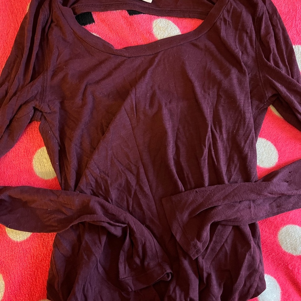 Vs pink open back top